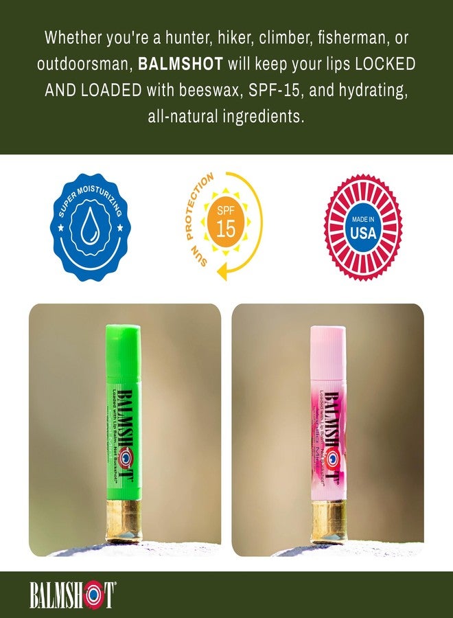 BALMSHOT Lip Balm 4 Pack (Minty Combo Variety Pack) - Image 3