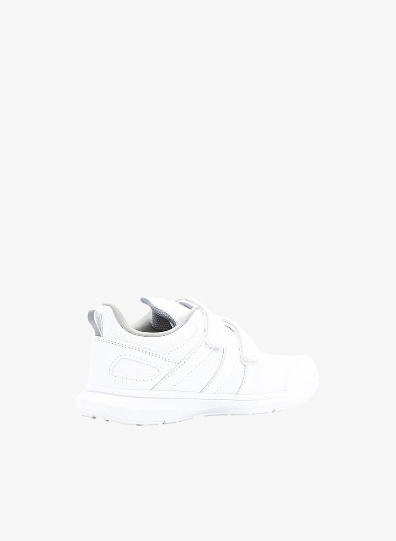 Bata Solid Sneakers with Hook and Loop Closure - Image 3