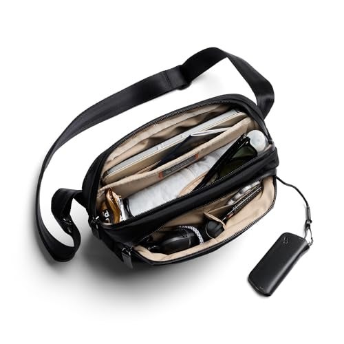 Bellroy Transit Sling (5 liter travel crossbody bag with internal organization, adjustable crossbody strap, and weather-resistant design) - Black - Image 2