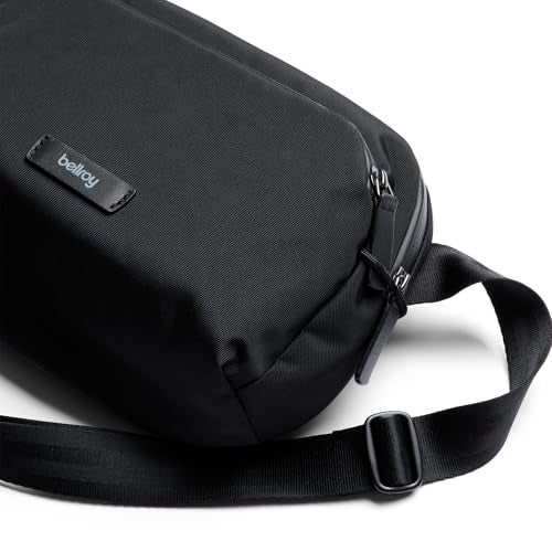Bellroy Transit Sling (5 liter travel crossbody bag with internal organization, adjustable crossbody strap, and weather-resistant design) - Black - Image 5