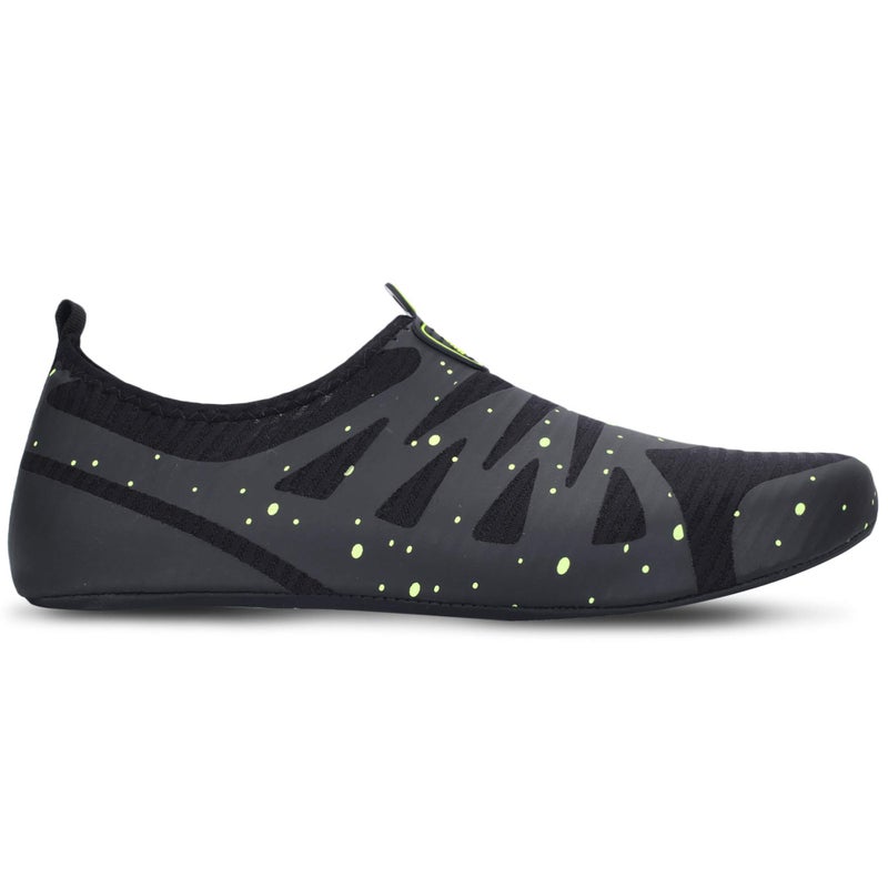 BARERUN Water Shoes Women's Men's Outdoor Beach Swimming Aqua Socks Quick-Dry Barefoot Shoes Surfing Yoga Pool Exercise Black 14-15 Women/12-13 Men - Image 3