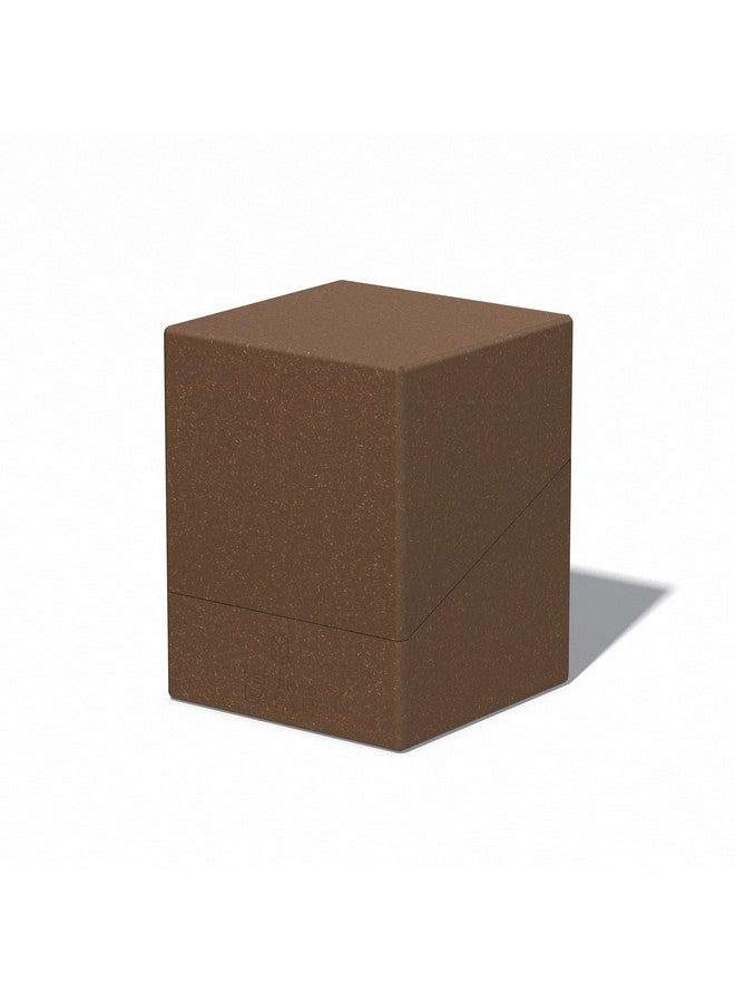 Ultimate Guard RTE Boulder 100+, Deck Case for 100 Double-Sleeved TCG Cards, Brown, 97% Renewable, Made in Germany, Secure & Durable Storage - Image 4