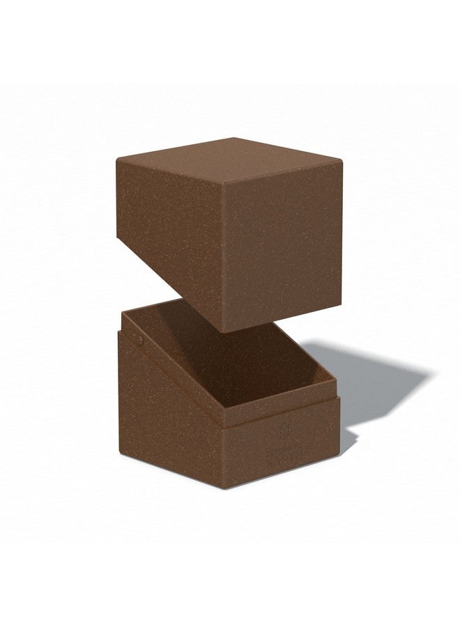 Ultimate Guard RTE Boulder 100+, Deck Case for 100 Double-Sleeved TCG Cards, Brown, 97% Renewable, Made in Germany, Secure & Durable Storage - Image 3