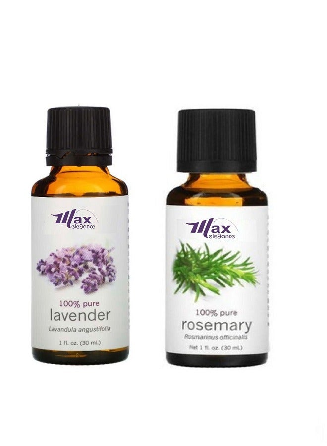 Rosemary oil with lavender oil