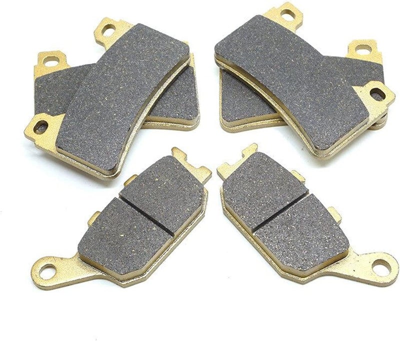 QASULER Motorcycle Brake Pads Set - Image 1
