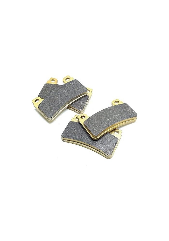 QASULER Motorcycle Brake Pads Set - Image 2