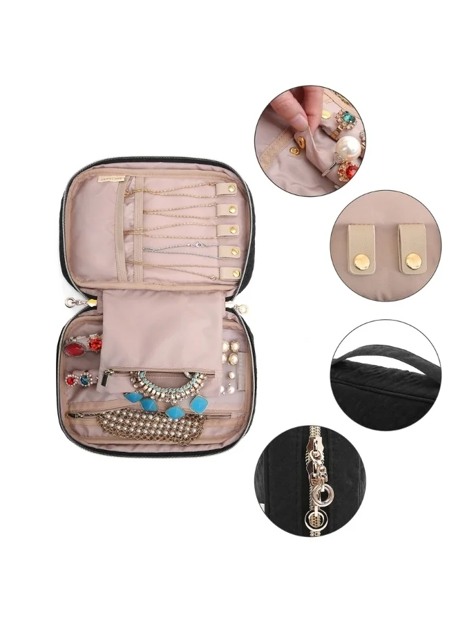 BAGSMART BAGSMART Black Belle Jewelry Organizer Small
