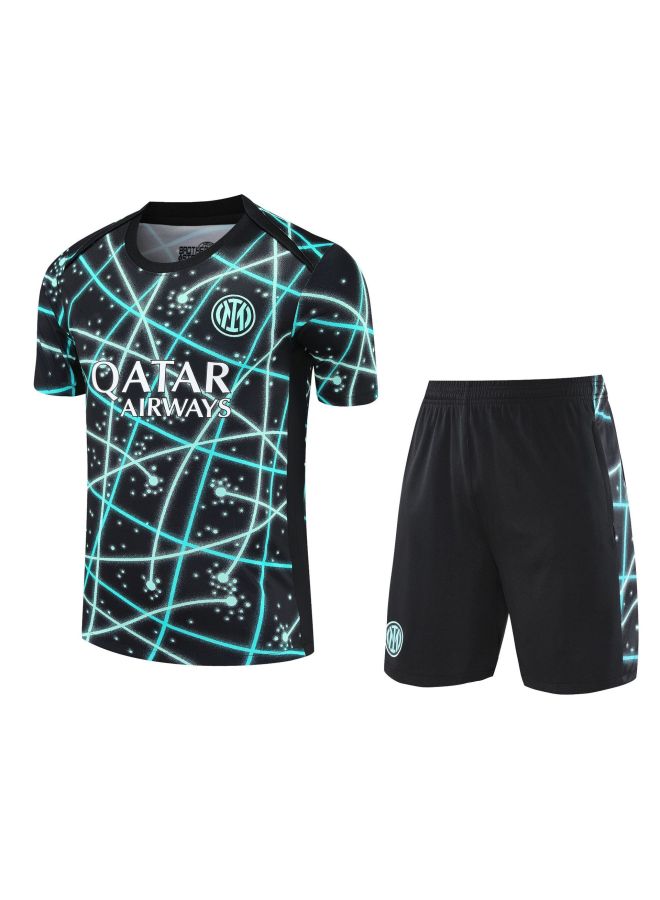 Football Jersey Paris Training Suit Real Madrid Barcelona Arsenal Chelsea Atletico Madrid Inter Miami Short Sleeve Suit