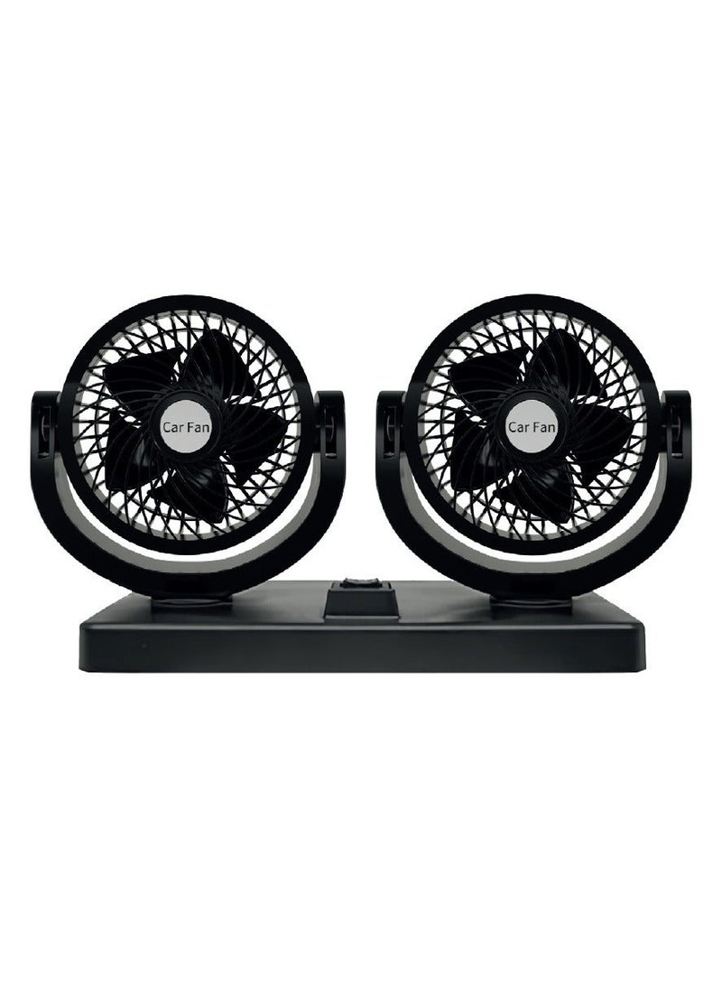 Denx Car Fan With A Strong Performance That Guarantees The Distribution Of Air In Two Directions - Image 5