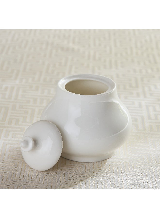 Home Box Crimsson Sugar Pot with Lid - Image 2