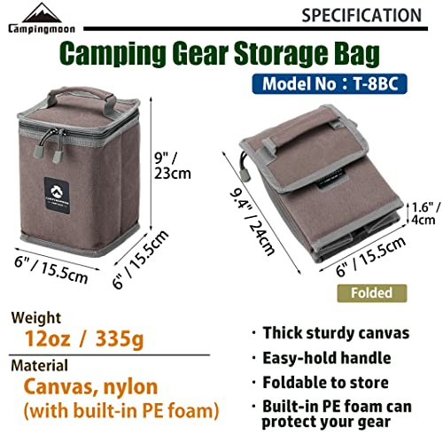 camping moon CAMPINGMOON Camping Gear Lantern Storage Case T-8,T-9 (8.7'' Height (T-8BC)) - Image 3