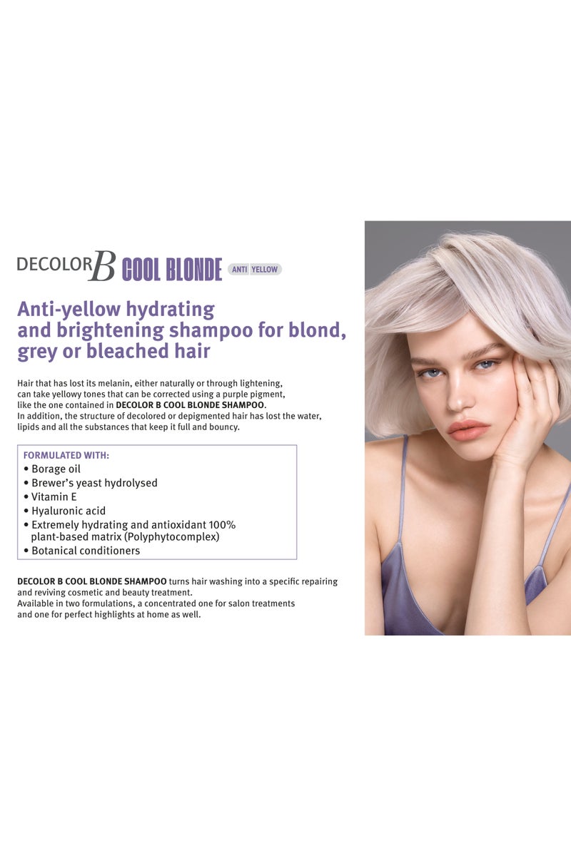 framesi ديكولور بي كول بلوند بلس - مضاد للاصفرار | شامبو للشعر 1000 مل - Image 2