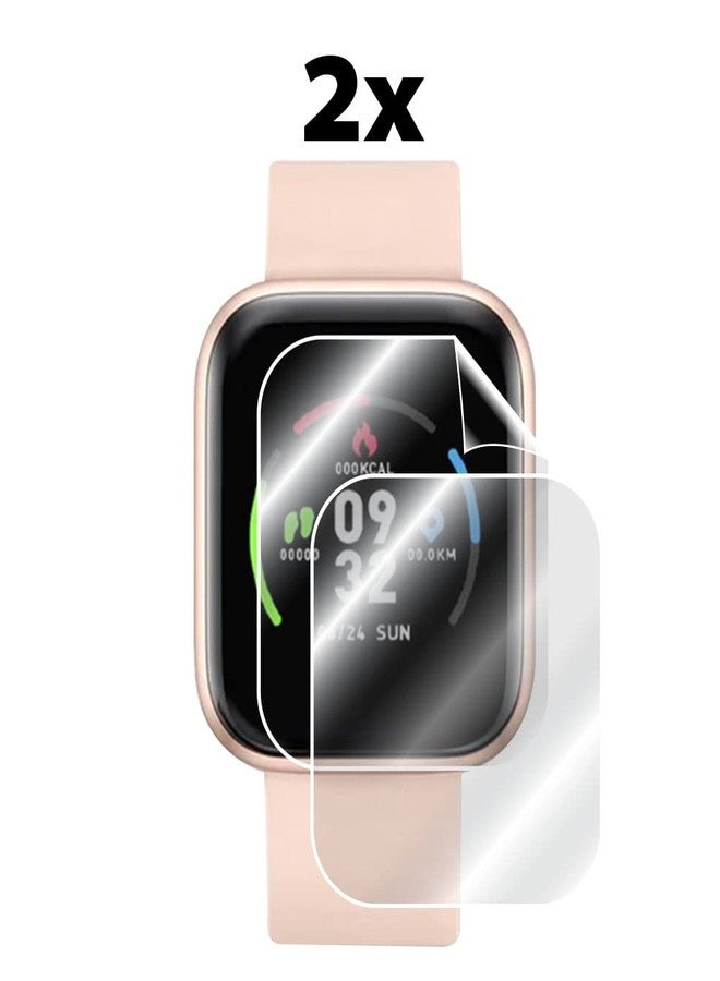 IPG for iTOUCH Air 3 Smartwatch Fitness Tracker Watch Screen Protector (2 Units) Invisible Ultra HD Clear Film Anti Scratch Guard-Smooth/Self-Healing/Bubble -Free for Air 3 - Image 2