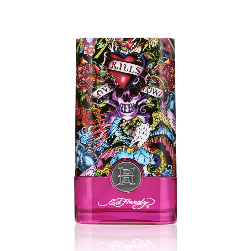 Ed Hardy Hearts & Daggers Women's Perfume Fragrance by Christian Audigier, Eau De Parfum, Gift for Her, 3.4 fl oz - Image 2