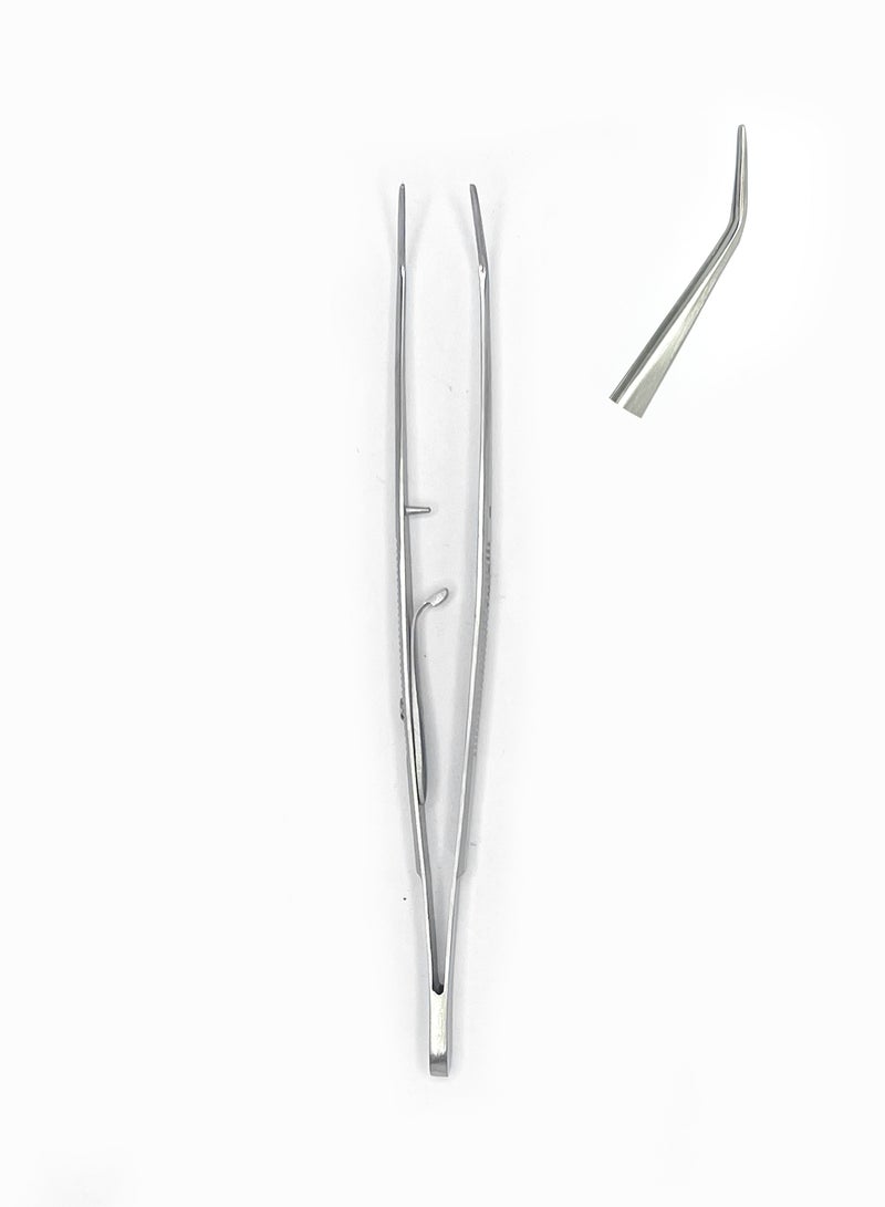 Angulated dissecting forceps