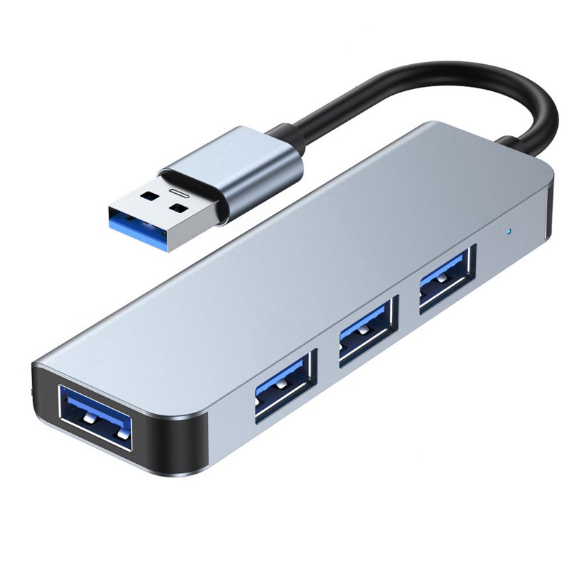 2013U 4-in-1 USB Hub Splitter Multi-port USB 3.0 Adapter with USB3.0*1+USB2.0*3 Portable USB Extension for Laptop Computer USB Peripherals - Image 1