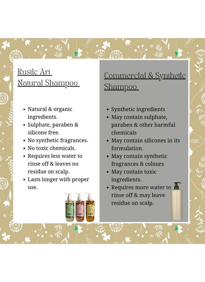 Rustic Art - Coconut Nectar Baby Natural Shampoo | Aloevera, Lavender | Sulphate & Paraben Free | Biodegradable, Organic | 210G - Image 1