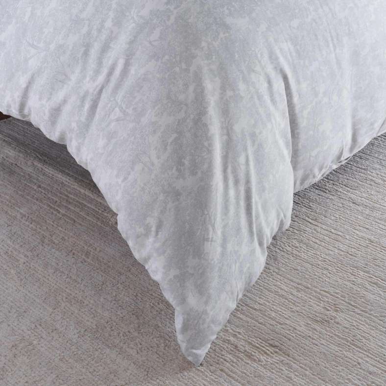 Pan Home Mere Garden 3-piece Duvet Cover Set 160x200cm - Grey - 121HEM9900176 - Image 2