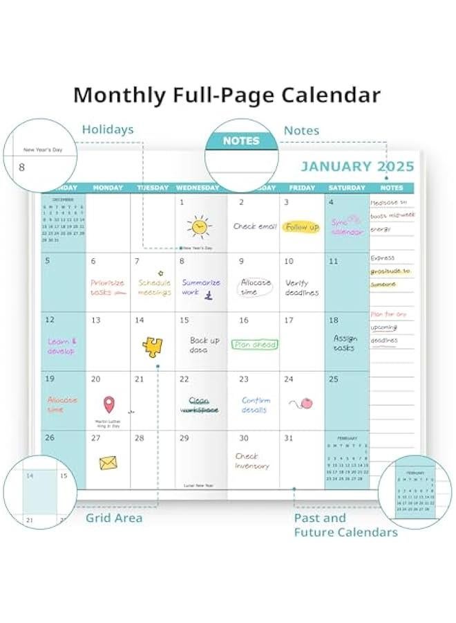 Arabest Pocket Calendar 2025-2026 for Purse, Two Year Monthly Planner Pocket Size, Jan 2025 to Dec 2026, Monthly Planner Small Size (6.5 x 3.5)-Purple  - Image 2
