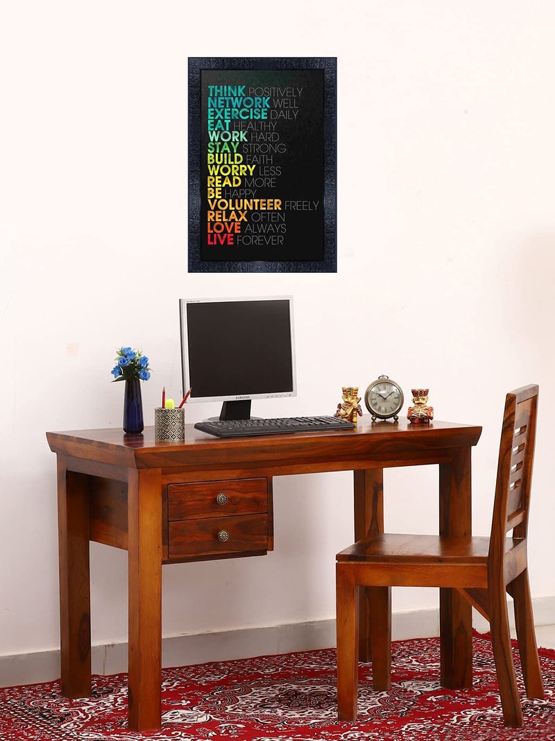 pnf Poster And Frames Motivational Quotes Frames With Acrylic Sheet | For Living, Bedroom | Home Decoration Item | Best Gifting Option (13.5x19 inch) 1178 - Image 2