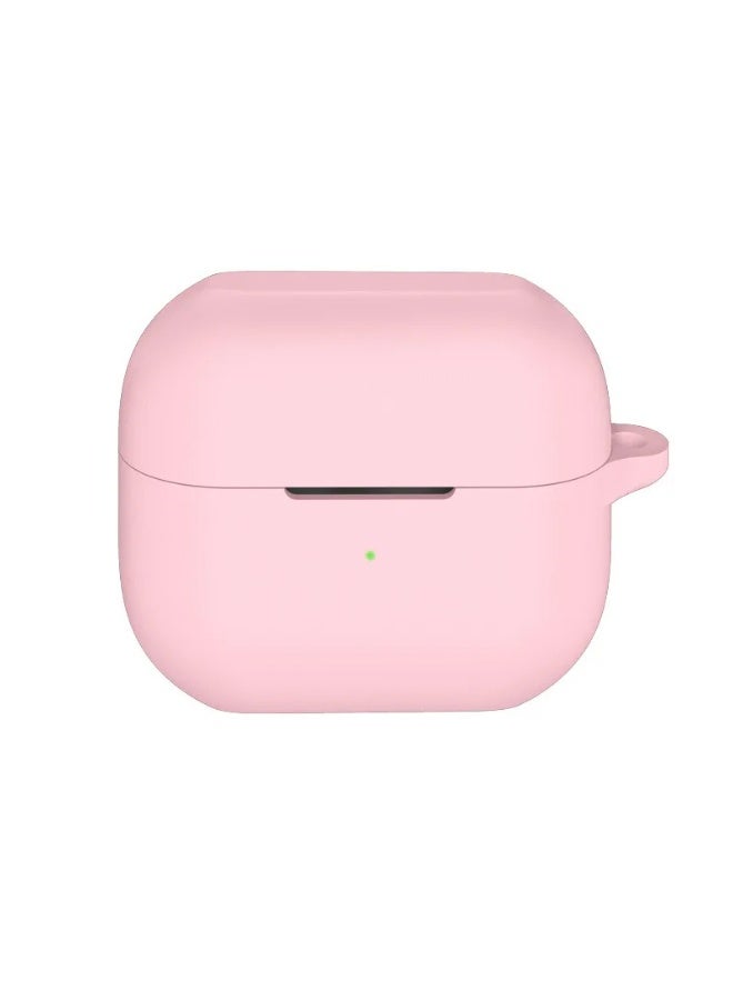 Soft Silicone Cover For Samsung Galaxy Buds 3/3 Pro Case With Hook Antifall Protective Sleeve Accessories (Pink) - Image 2