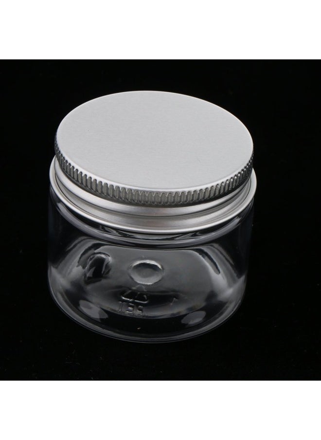 silvercnc 30pcs 50ml Empty Cosmetic Pots Lip Balm Containers Plastic Tins with  - Image 3