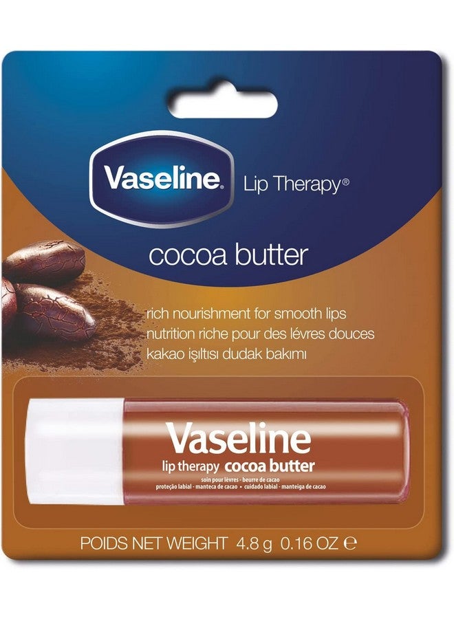 Vaseline فازلين للعناية بالشفتين زبدة الكاكاو تغذية غنية، 4.8 جرام - Image 1