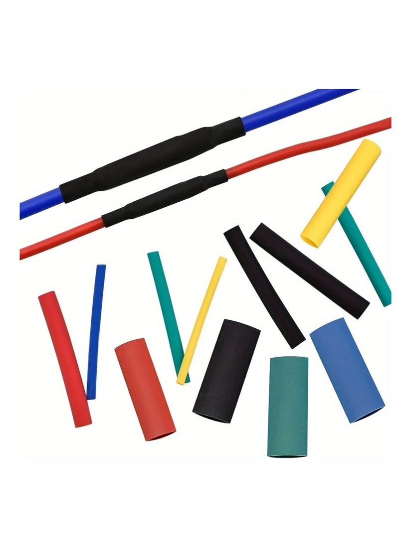 Generic - 328pcs 2:1 Heat Shrink Tubing Kit – Polyolefin Insulation Sleeve for Wire & Cable Protection - Image 1