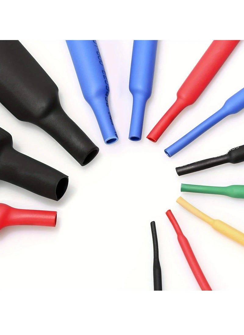 Generic - 328pcs 2:1 Heat Shrink Tubing Kit – Polyolefin Insulation Sleeve for Wire & Cable Protection - Image 1