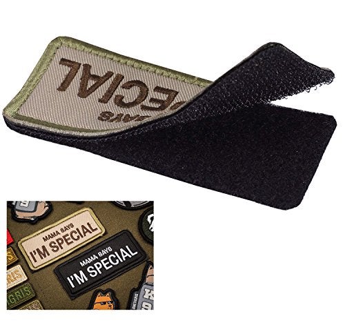 Ehope Mama Says I'm Special Patch Tactical Military Patches Funny Embroidered Fastener Hook and Loop Patches 3.54" x 1.57"(I'm Special-MiCai) - Image 3