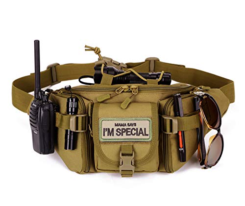 Ehope Mama Says I'm Special Patch Tactical Military Patches Funny Embroidered Fastener Hook and Loop Patches 3.54" x 1.57"(I'm Special-MiCai) - Image 4