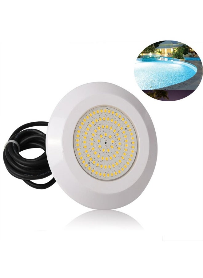 SOFAB DC 12V 108-LED Waterproof Warm White Submersible Swimming Pool Light, 12W, Outdoor Underwater Spotlight - Image 2
