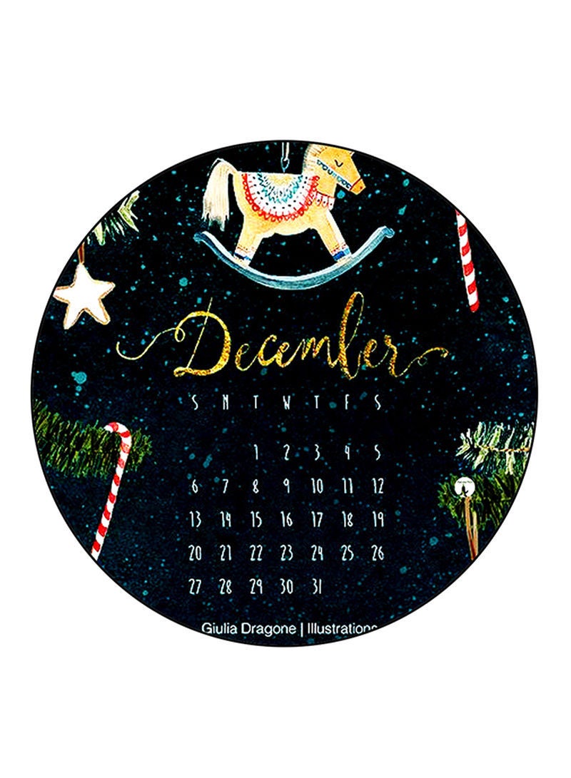 RKN Calender Printed Fridge Magnet  Multicolour - Image 2