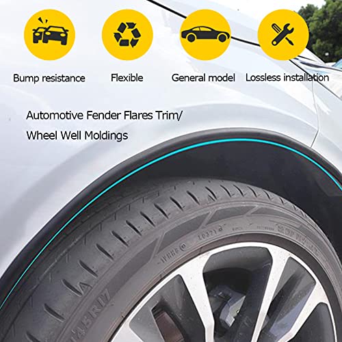 Tintvent Automotive Door Edge Trim Molding Kit with Tape, L Shaped Lip Guard for Car Fenders, Running Boards, Camper Shells, Spas, Mirrors Edge and More, Black(26Feet) - Image 5