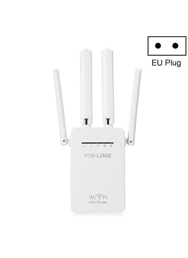 BURAQ - PIX-LINK LV-WR09 300Mbps WiFi Range Extender Repeater Mini Router(EU Plug) - Image 1