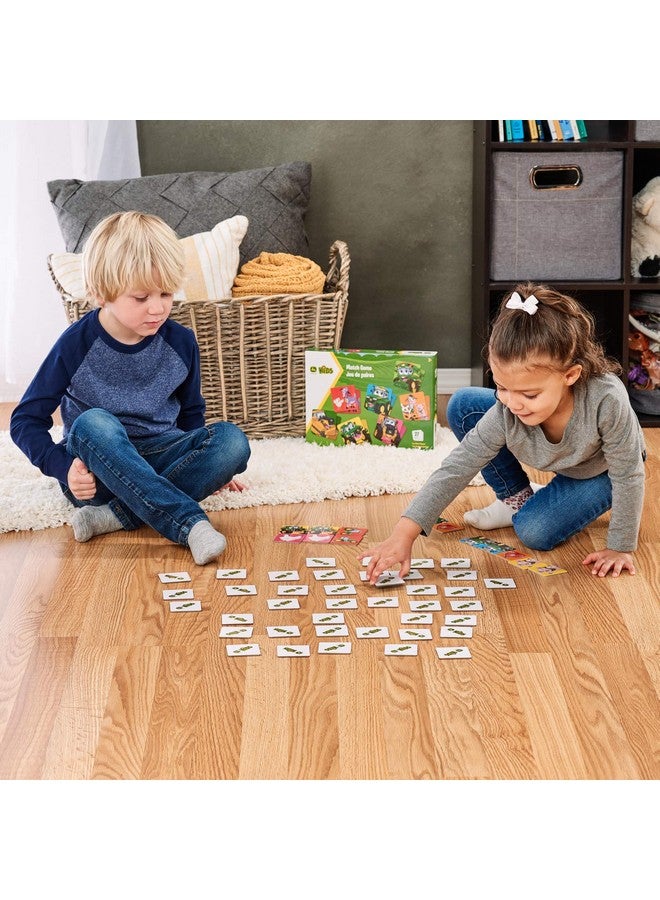 TOMY John Deere Kids Matching Game - Farm Themed Memory Game for Toddlers and Kids - John Deere Toys - Preschool Games and Learning Activities - 27 Matches - Ages 3 Years and Up - Image 4