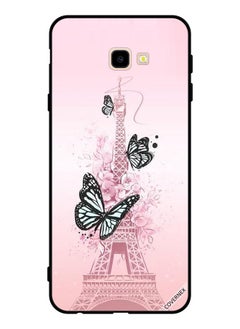Covernex غطاء حماية لهاتف سامسونج جالكسي J4 كور - فراشات على برج ايفيل  - Image 1