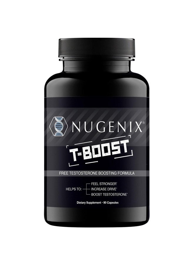 Nugenix T Boost - Free Testosterone Booster Supplement for Men, 90 Count - Image 1