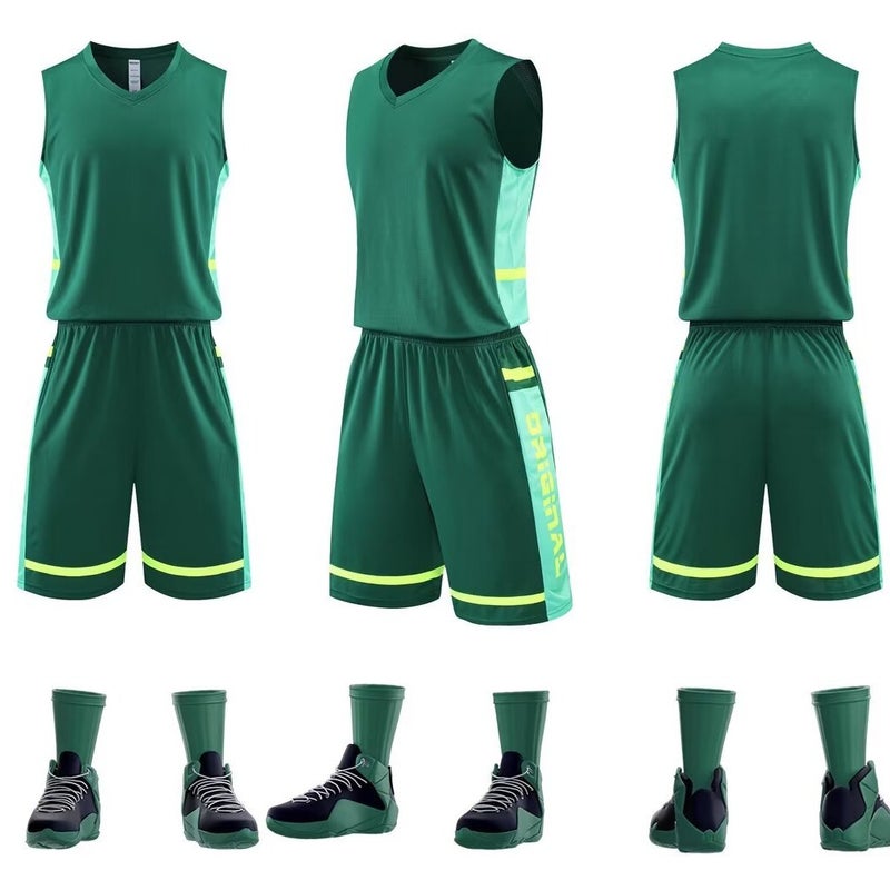 Extremely Fast Adult Basketball Uniforms Customized Training Game Suits Quick-Drying Short-Sleeved Youth Sports Jerseys Trendy - Image 4