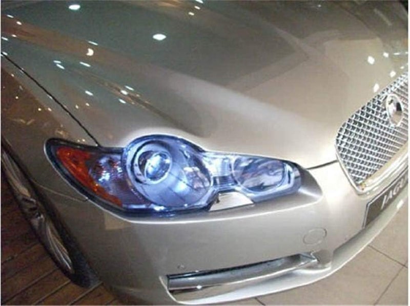 F & B LED LIGHTS 12 by 48 Inches Self Adhesive Headlight, Tail Lights, Fog Lights Tint Vinyl Film with Knife and Hand Tool (Dark Blue) - Image 3