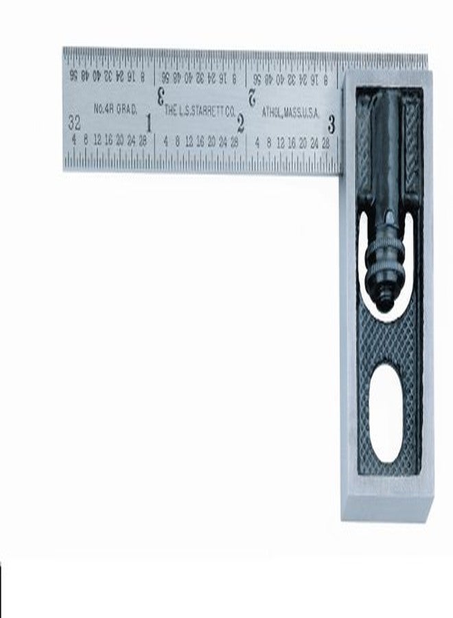 ستارريت سكين ستاريت للقراءة المربعة المزدوجة بلمسة نهائية من الكروم الساتان وشفرة صلبة - طول الشفرة 4 بوصات، تدرجات من 32 إلى 64 - 13A - Image 3