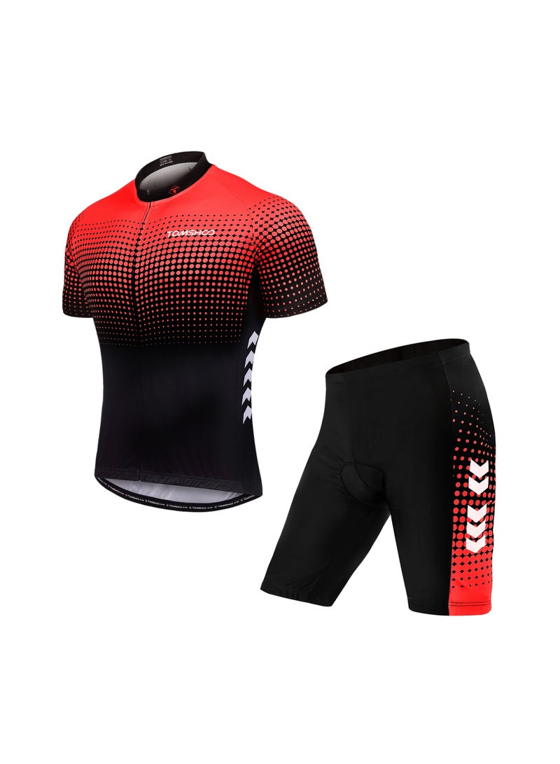 KUYING Outdoor Mountain Bike Road Bike Riding Suit Set 