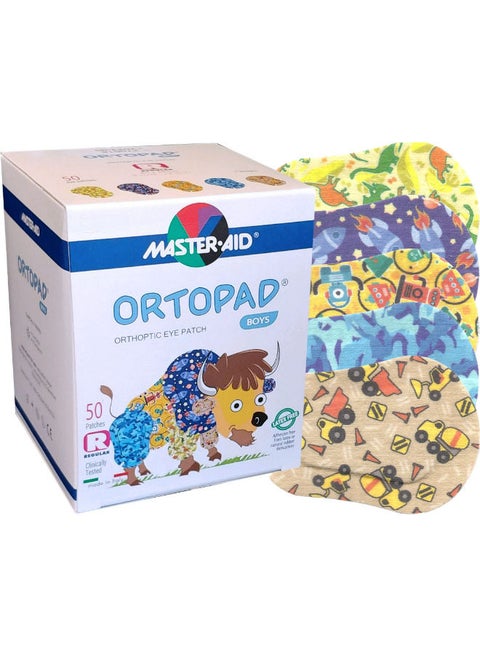 Ortopad Boys Eye Patches Regular - 50 pcs