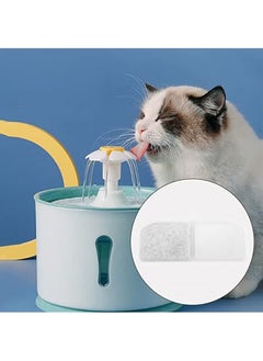 HY 12 Pcs Pet Drinking Water Filter Cotton, Pet Water Fountain Replacement Filter Activated Carbon for Automatic Pet Water Dispenser for Cats Dogs  - Image 2