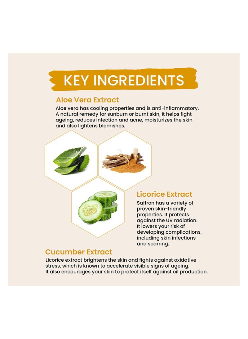 OSHEA UVshield Mattifying 5 In 1 Sun Block Cream SPF 40 Enriched With Cucumber & Licorice Extract 120gm - Image 3