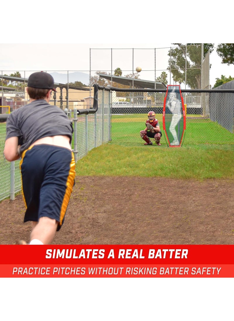 GoSports GoSports Baseball  Softball Xtraman Dummy Batter Pitching Training Mannequin  Practice Pitching Aid for Improved Accuracy and Safety  - Image 2