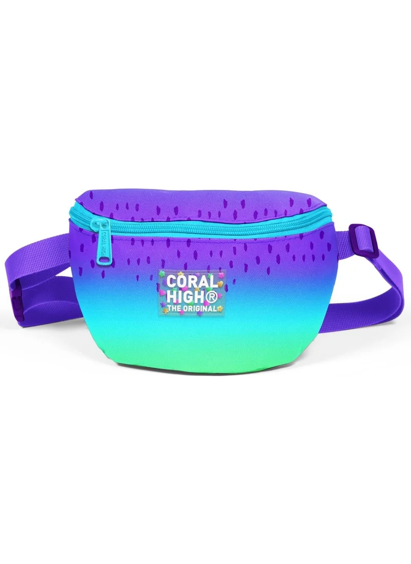CORAL HIGH Purple Lilac Color Transitional Waist Bag 11545