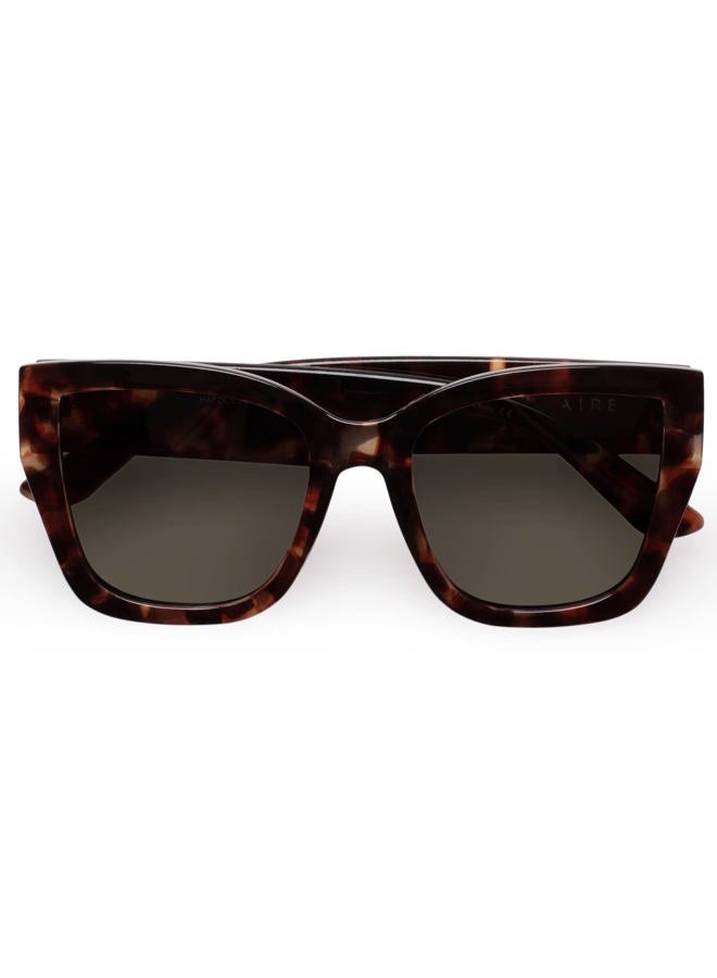 AIRE Women's Haedus Sunglasses, Dark Tort, Brown, One Size - Image 3