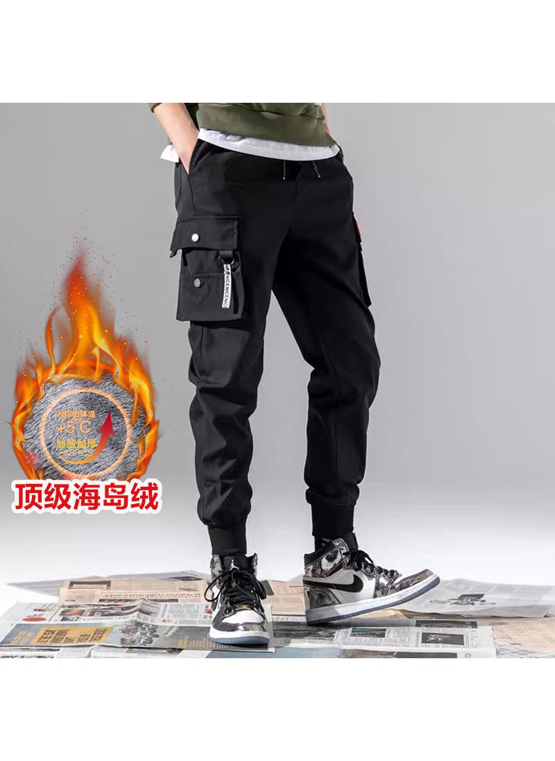 Generic - Mens Winter Fleece Casual Jogger Sweatpants Regular Gray - Image 1