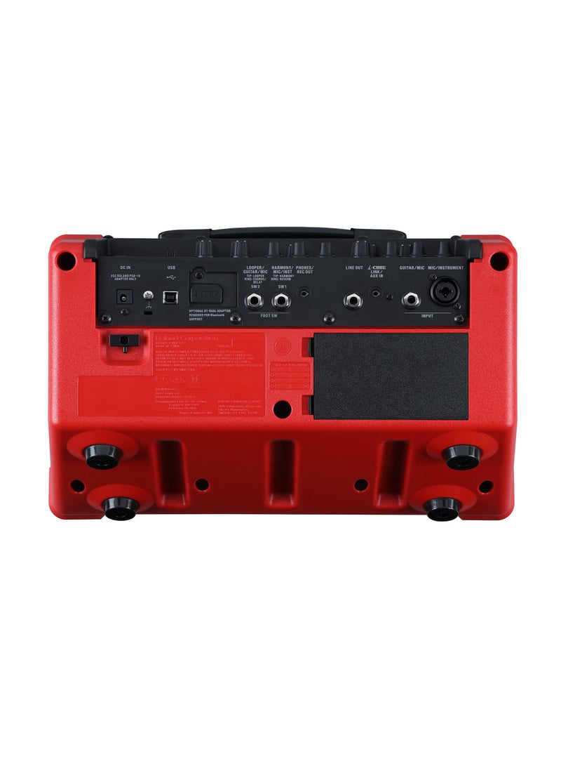 BOSS CUBE Street II Battery-Powered Stereo Amplifier (Red) - Image 3